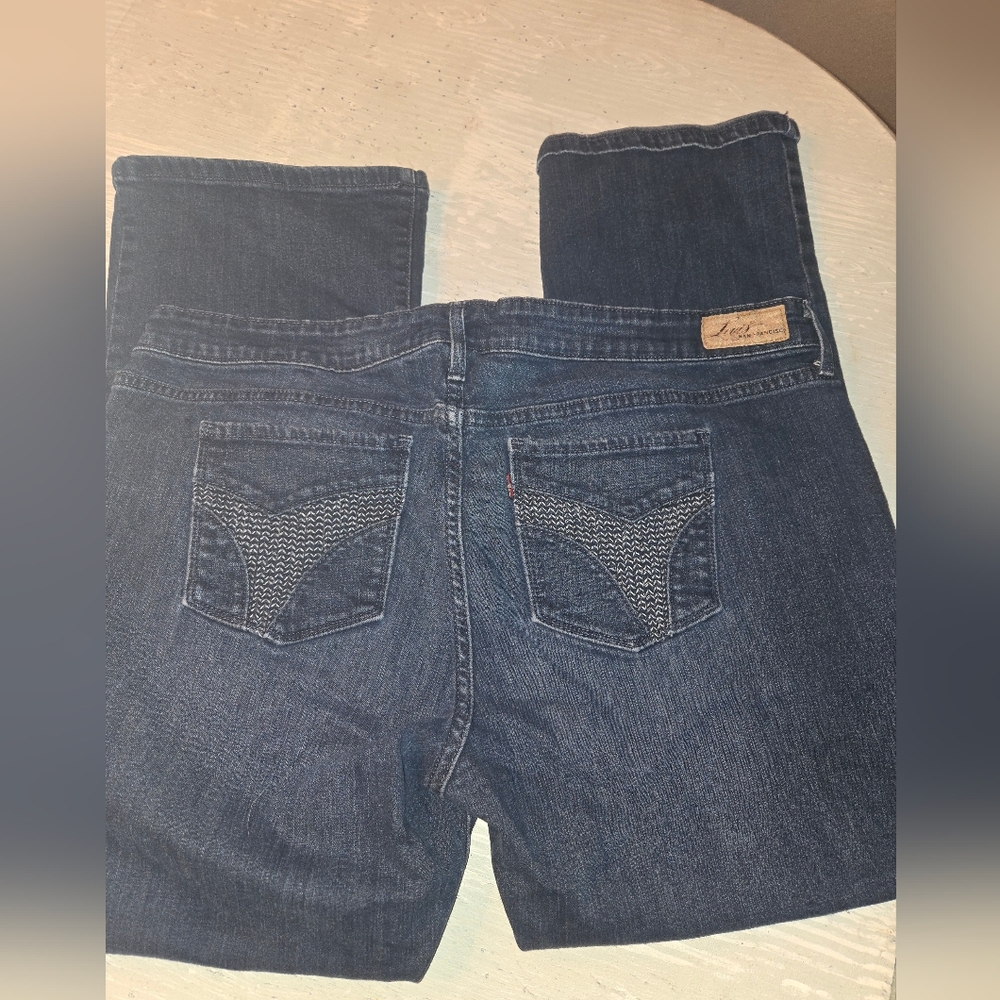 Womens Sz 18 Levis Slight Curve Boot Cut Jeans